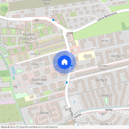 ul. Skarbka z Gór, Grodzisk, Białołęka, Warszawa, mazowieckie