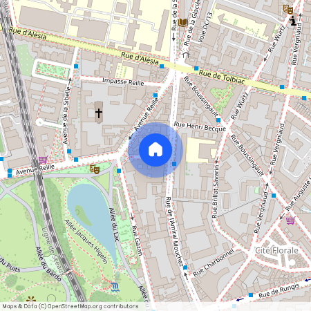 Building Rue Lemaignan - checkmyguest - 1350586, Rue Lemaignan, Paris