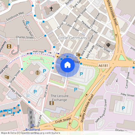 Liv Apartments, George Street, Bradford, West Yorkshire, BD1