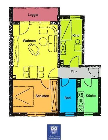 Himmlische Dachgeschoss-Wohnung mit Fernblick! Helles Wohnzimmer, gemütliche Loggia! - Foto 5