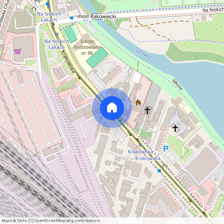 Przedmieście Oławskie, ul. Krakowska, Wrocław