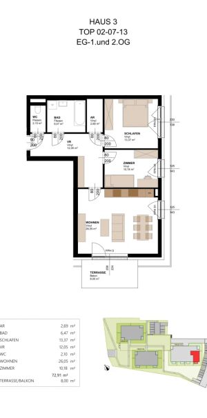 Daheim in Klaus: TOP 3.2 - Foto 1