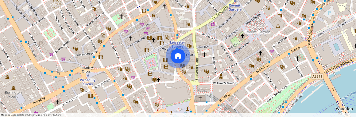 Burleigh Mansions, Charing Cross Road, London, WC2H