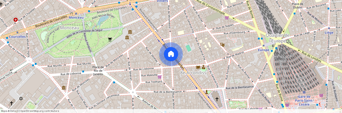 Paris VIIIe - rue de Miromesnil.