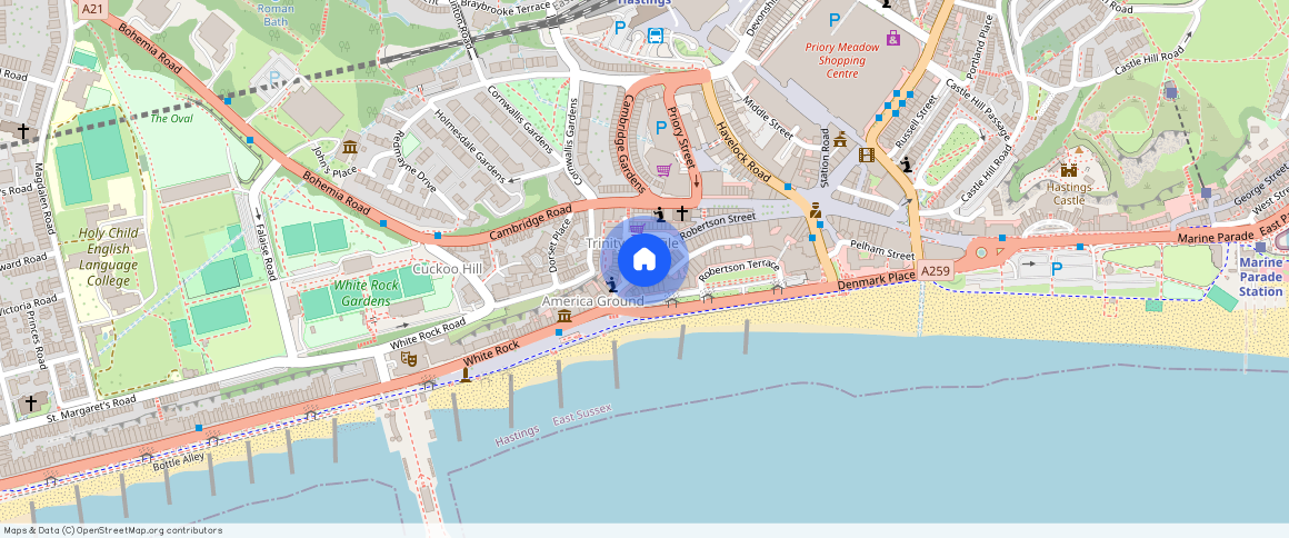 Robertson Street, Hastings, TN34