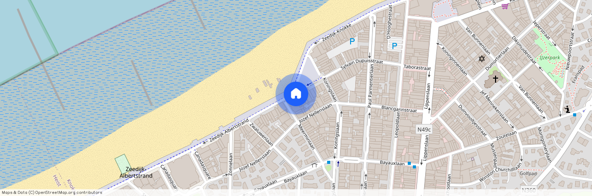 Zeedijk-Albertstrand 557 / 61, 8300 Knokke