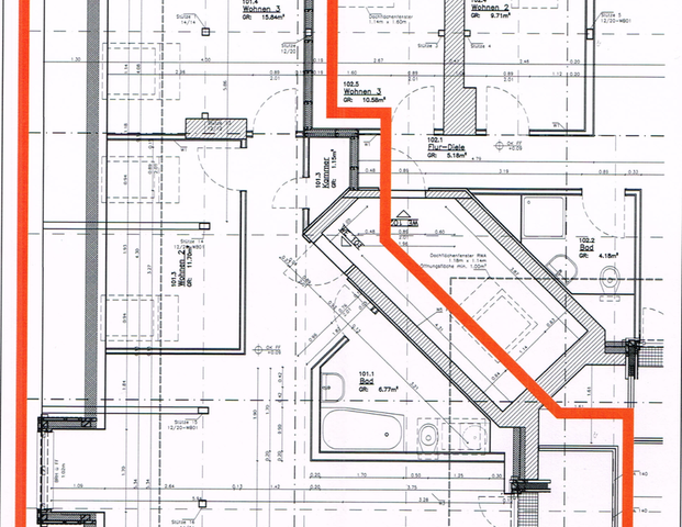 Bright 3-room apartment with balcony (DG) - Limited contract - Photo 1