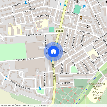 Great Harwood, Blackburn Road, Blackburn