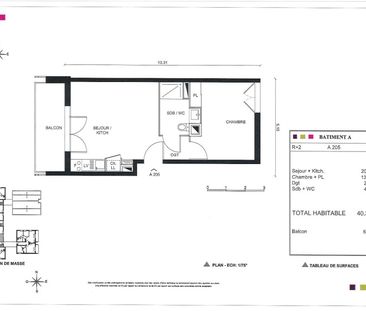 Location Appartement 2 pièces 40m² ST ANDRE DE CUBZAC 33240 - Photo 6