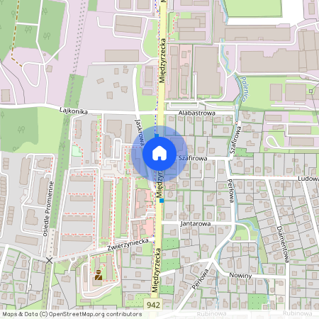 ul. Międzyrzecka, Wapienica, Bielsko-Biała, śląskie