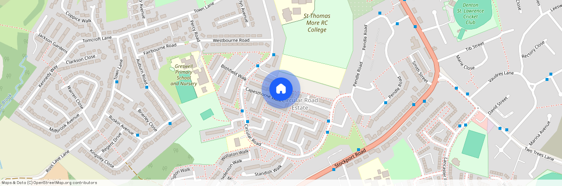 Capesthorne Walk, Denton, Manchester