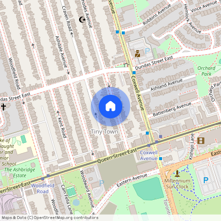 44 Rhodes Avenue Unit# Main & 2nd, Toronto