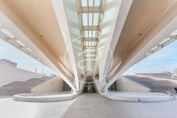 Flat for rent with Terrace in Ciutat de les Arts i de les Ciencies (Valencia) - Photo 1