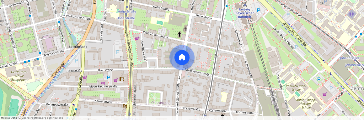 Bernhard-Göring-Straße, 04107, Bernhard-Göring-Straße    Leipzig  Zentrum-Süd