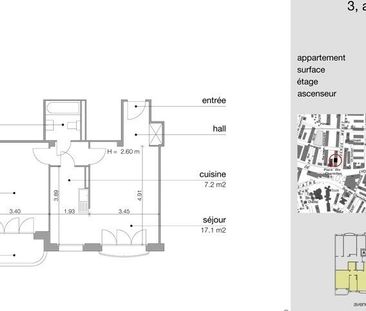 A saisir ! Appartement meublé au centre-ville de Genève ! - Foto 1