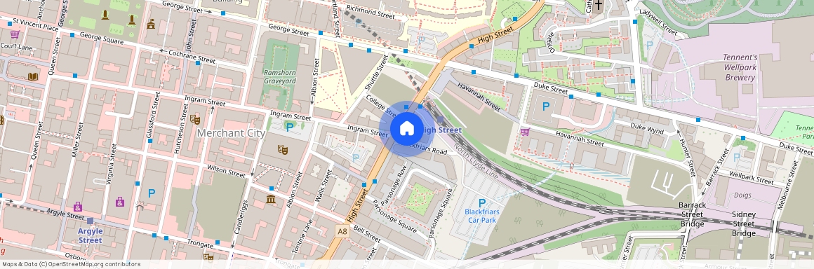 Blackfriars Road, Merchant City, Glasgow, Lanarkshire, G1