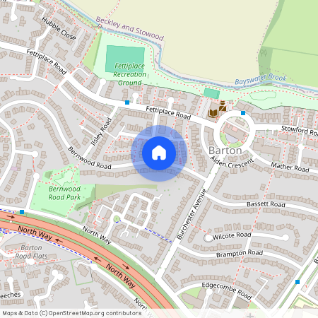 Bernwood Road, Headington, Oxford, Oxfordshire, OX3