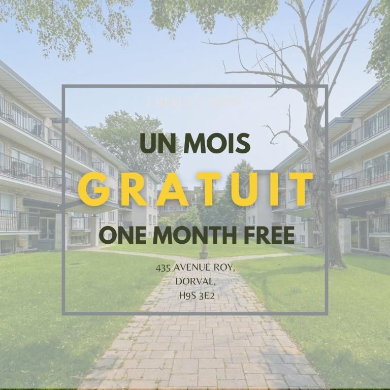 UN MOIS GRATUIT I Unité 2 chambres ENTIÈREMENT RÉNOVÉE à louer - Photo 2