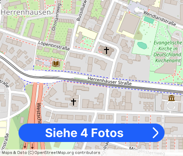 Hannover: Moderne 1,5 Zimmer-Wohnung: Balkon + Küche, 64m² - Foto 1