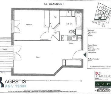 Location Appartement 2 pièces 45m² SAVIGNY SUR ORGE 91600 - Photo 2