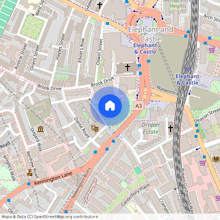 Walworth Road, Elephant & Castle, London, SE1