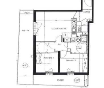 Appartement 3 pièces - - Photo 6