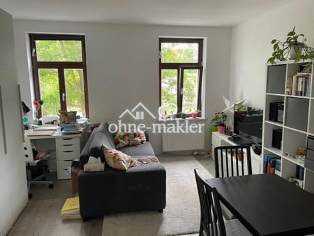 3 Raum, Erstbezug nach Komplettsanierung, Altbau, Balkon, EBK, Garten, Fußbodenheizung, Wärmepumpe - Photo 2