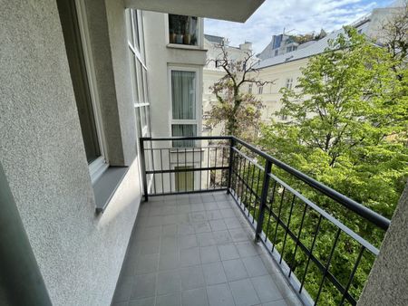 MODERNE 42 m²-WOHNUNG BEIM KARLSPLATZ - BALKON/RUHELAGE! - Foto 3