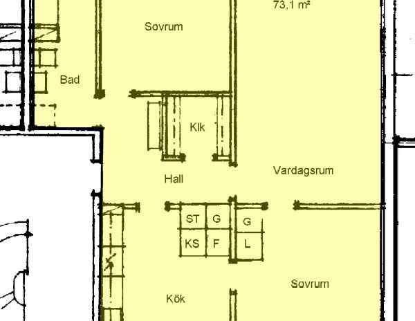 Vallgatan 4B - Foto 1