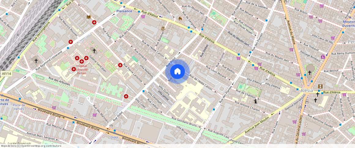 75014, Paris 14E Arrondissement