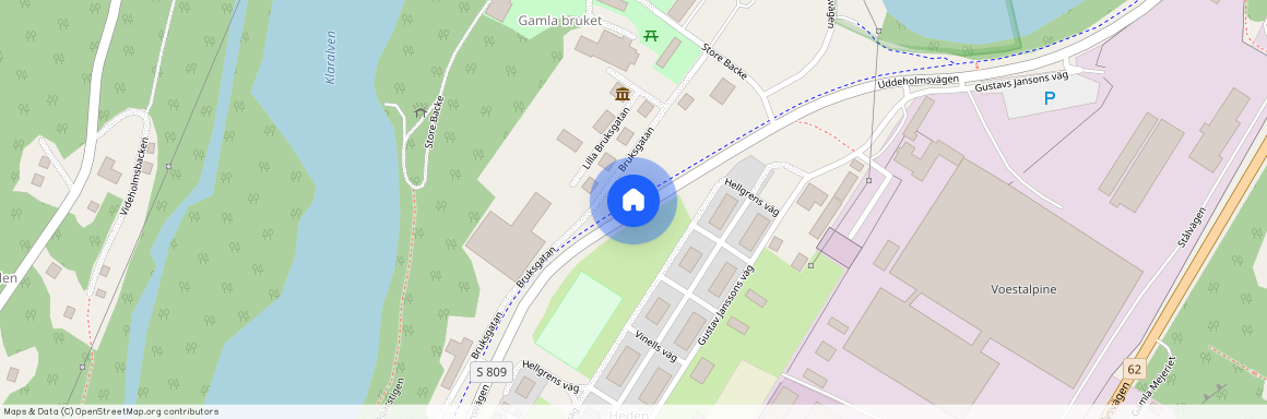 Uddeholmsvägen, Munkfors