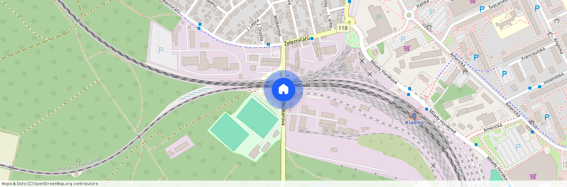 Wolkerova, Kladno - Kročehlavy