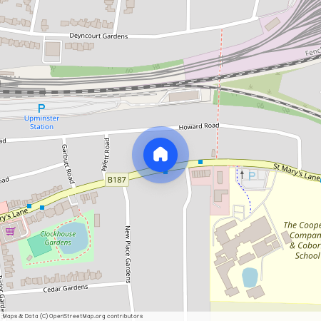 St. Marys Lane, Upminster, RM14