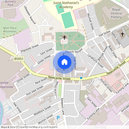 First Floor Flat, Newport Street, Middleport, Stoke-on-Trent, ST6 4BU