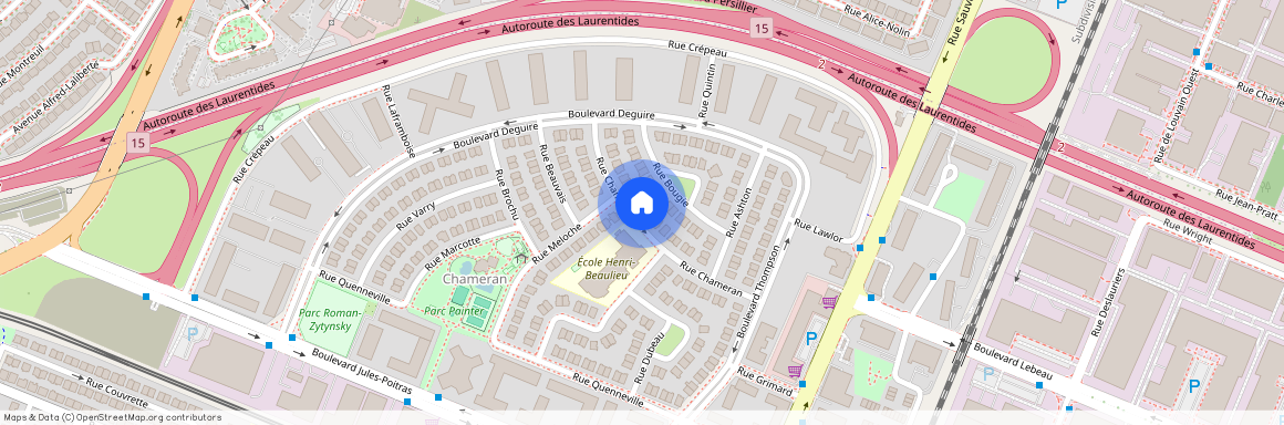 1265 rue Chameran, Saint-Laurent, Saint-Laurent, Ile de Montréal, H4N 1T6