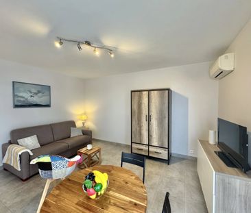CANNES – PALM BEACH | STUDIO MEUBLÉ DE 27 M² AVEC TERRASSE DE 9 M²,... - Photo 5