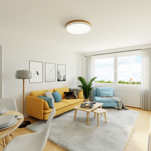 EBK / Modernes Bad / Balkon - Photo 1