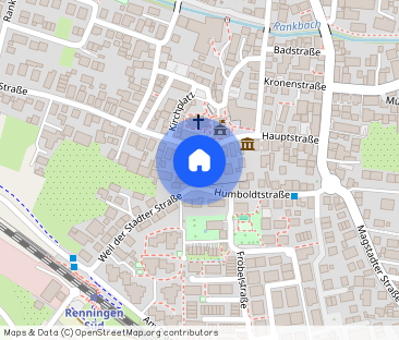 Stilvolle Dachgeschosswohnung mit Balkon in Renningen ! - Foto 1