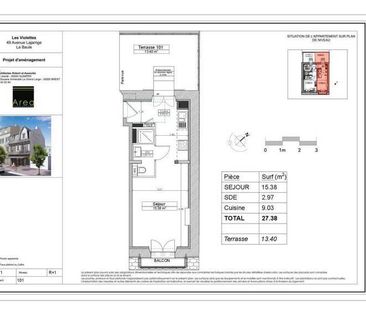 Appartement 1 pièce - - Photo 2