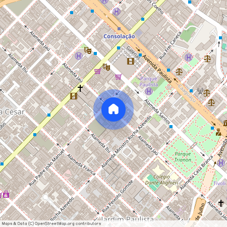 Alameda Jaú, 1325, Jardim Paulista, São Paulo, São Paulo, 01420005