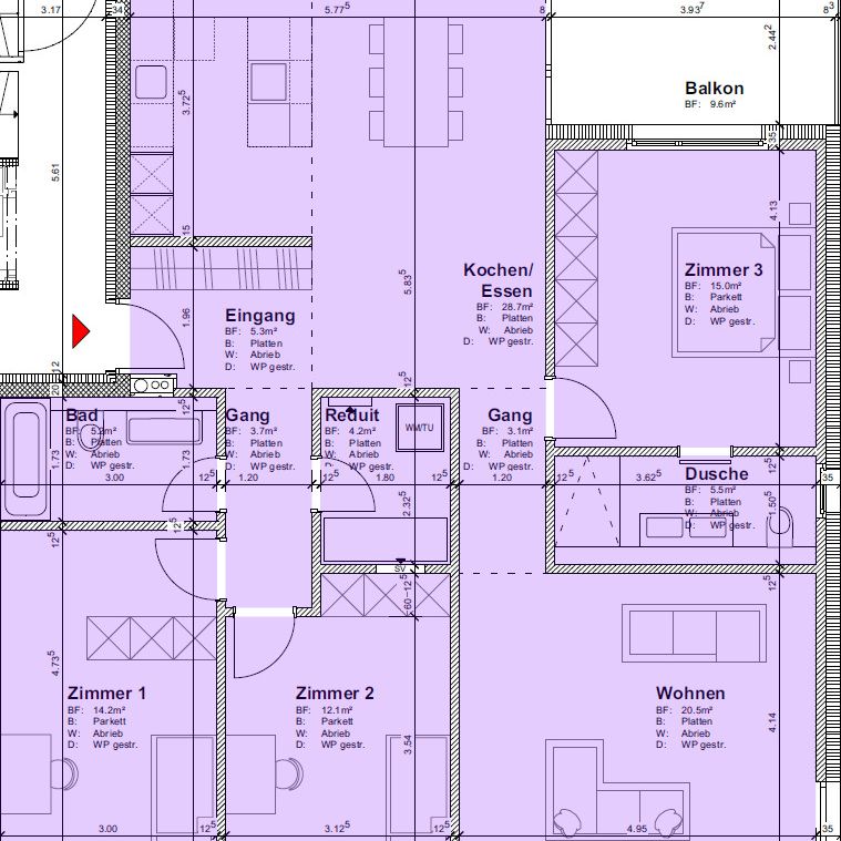 Luxuriöse 4.5-Zimmerwohnung mit Weitsicht - Photo 1