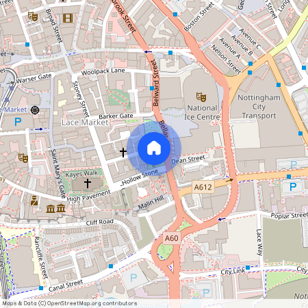 Apartment 46 Lexington Place, 9 Plumptree Street, Nottingham, NG1 1AN