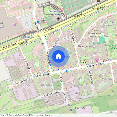 ul. Jana Kazimierza, Odolany, Wola, Warszawa, mazowieckie