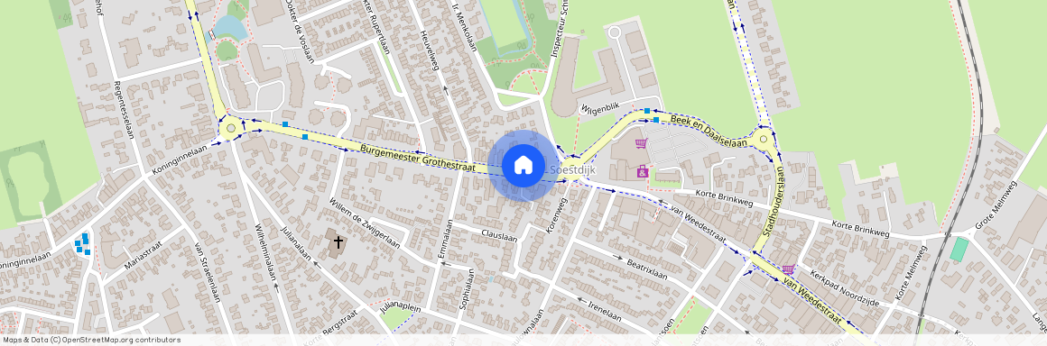 Soestdijk, 3761 CK, Burg Grothestraat, Soest