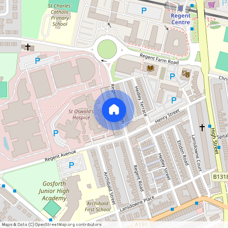 86, Regent Road North, Gosforth, Newcastle Upon Tyne, NE3 1EH