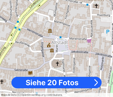 Kleine Singlewohnung mit Einbauküche am Naumburger Markt! - Foto 1