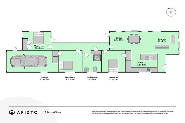 Three Bedroom Home on Scoria - Pyes Pa - Photo 1