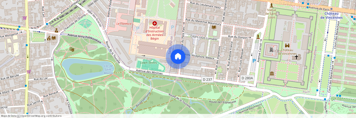 38 Avenue du Petit Parc, 94300, Vincennes