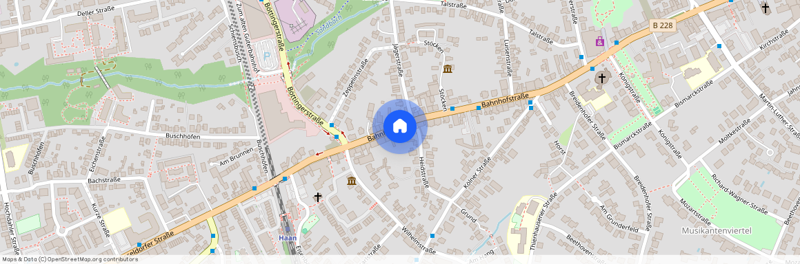 Bahnhofstr. 34a, 42781 Haan