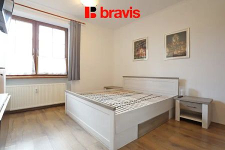 Pronájem bytu 1+kk, Popůvky u Brna, zařízený, sdílená WIFI v ceně - Fotografie 4